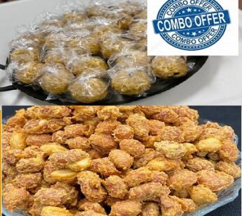 Ladoo and Masala Peanuts